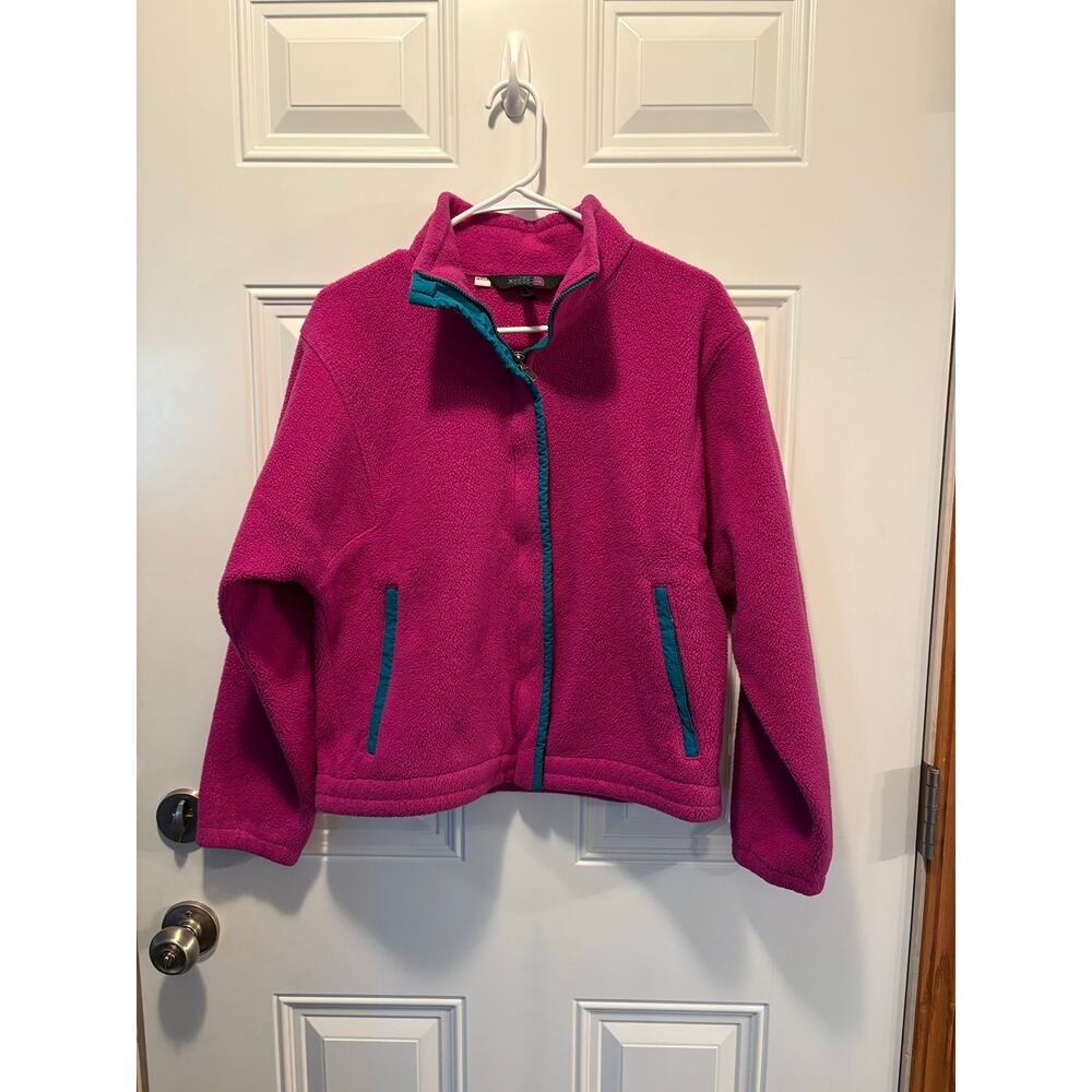 Vintage The North Face fleece full zip jacket size large
